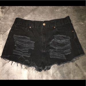 forever 21 black shorts