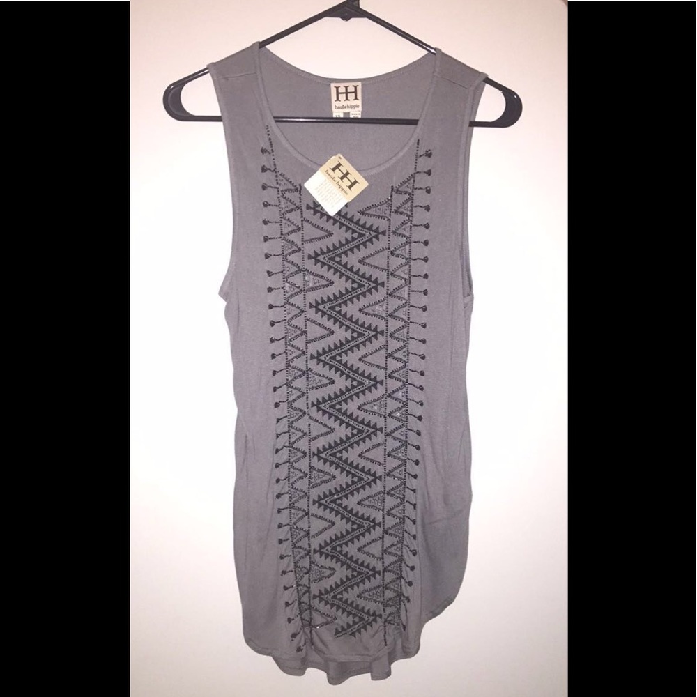 Haute Hippie Embellished Tank
