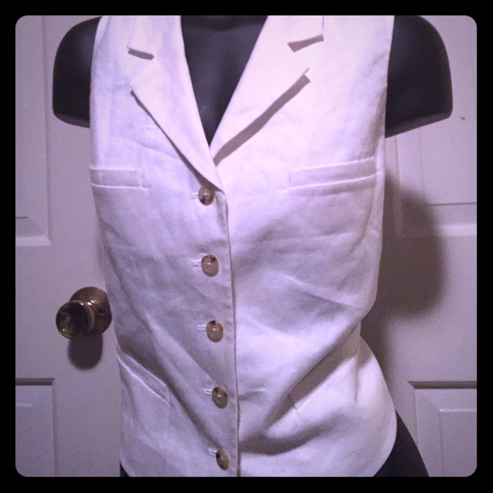 Ralph Lauren linen Vest