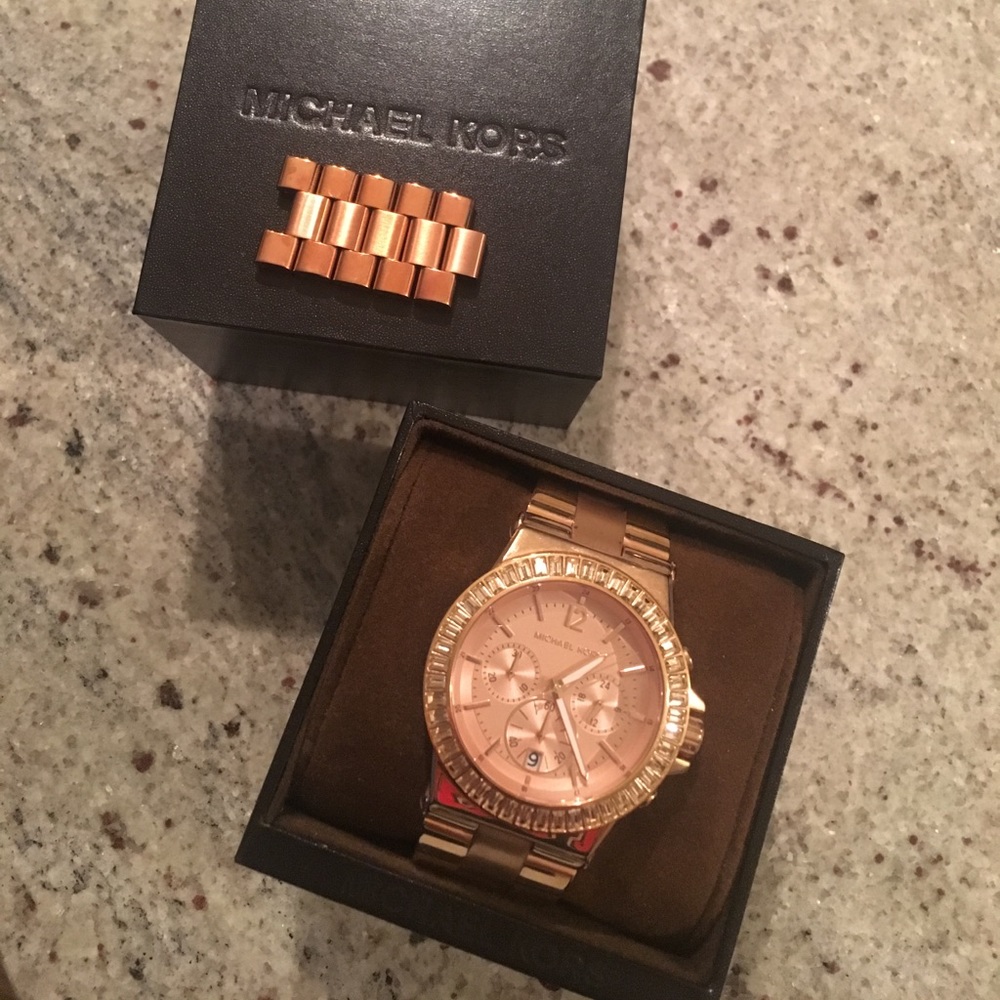 Michael Kors Rose Gold Watch