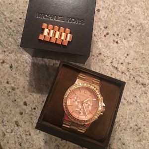 Michael Kors Rose Gold Watch