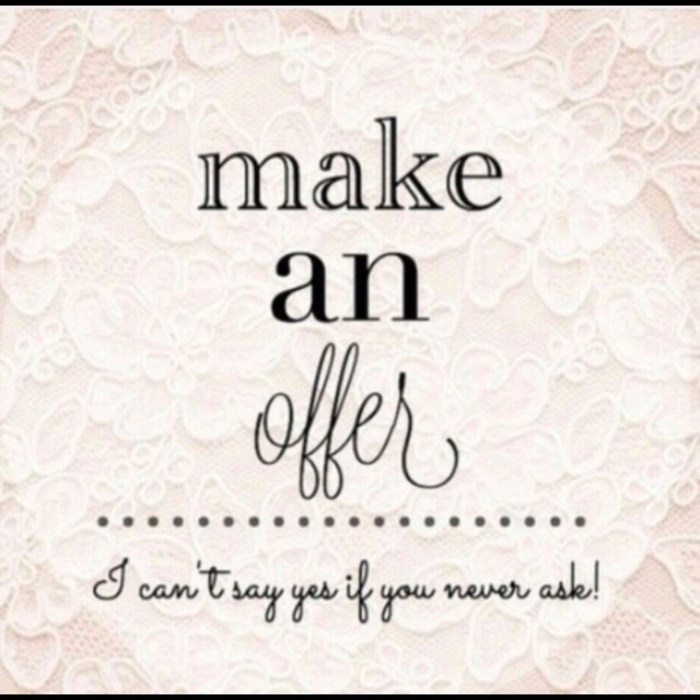 Open to Reasonable Offers!