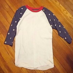 American baseball tee