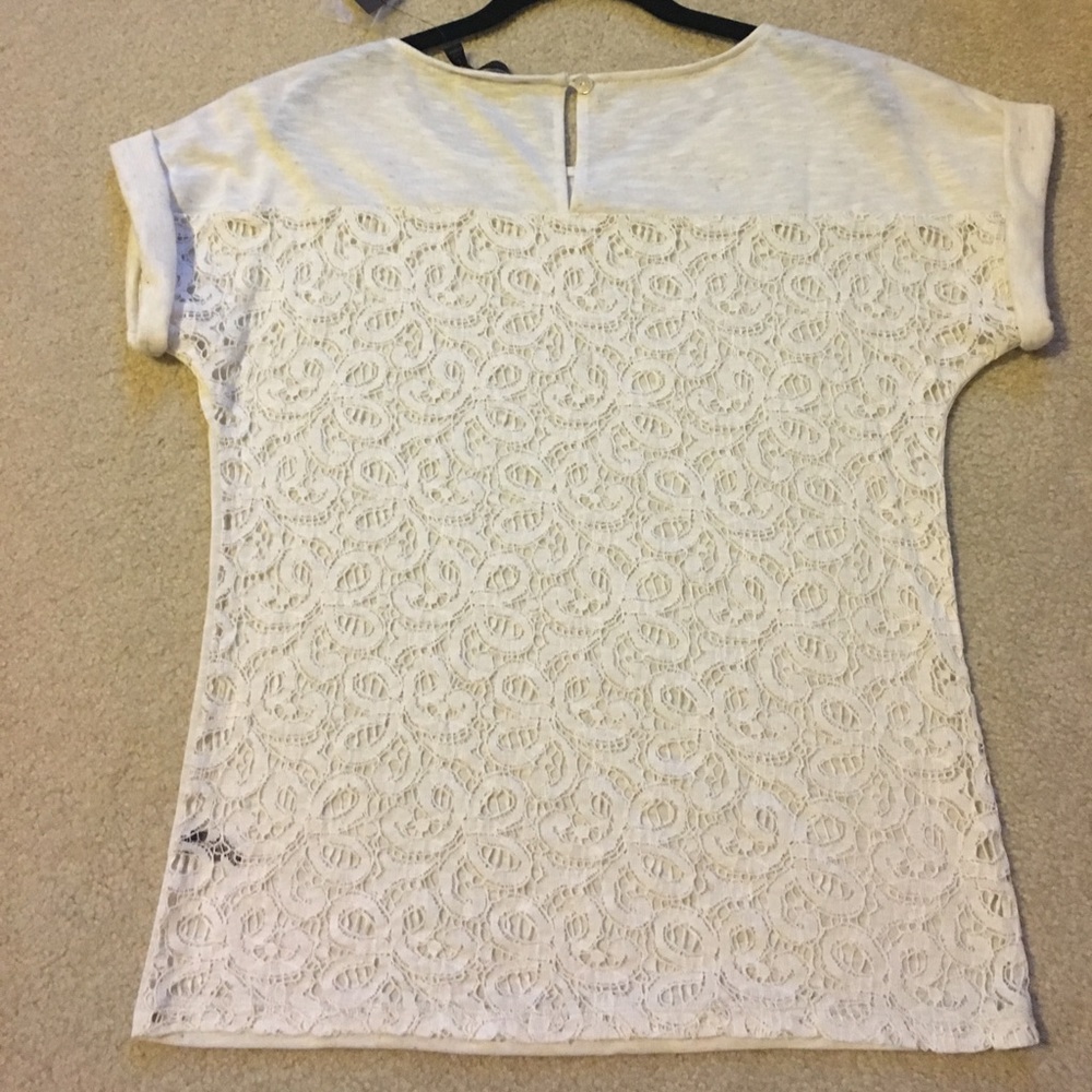 Limited NWT Cream Top.  Size M.