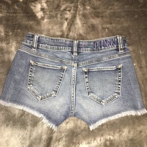VS PINK jean shorts