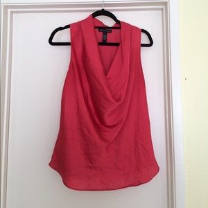 Coral coloured blouse