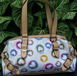 XOXO HANDBAG W/HEARTS MAD ABOUT U COLLECTION