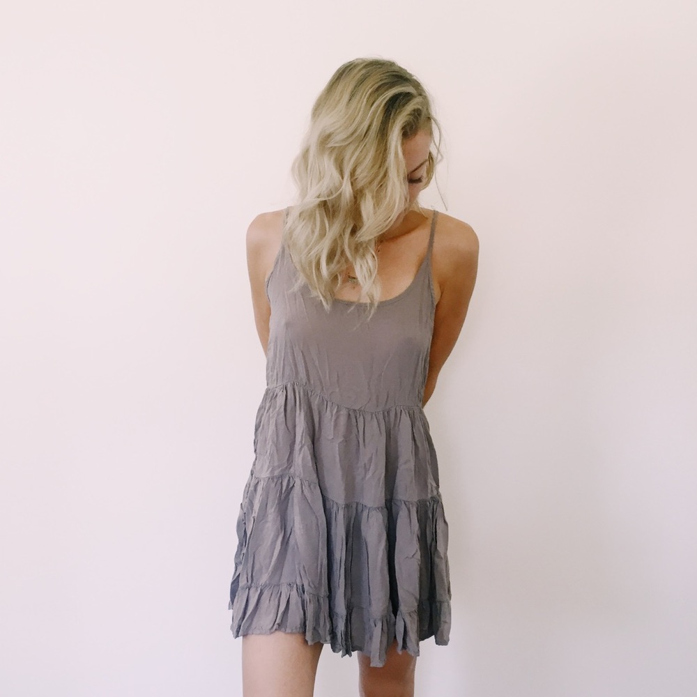 Brandy Melville Jada Dress, Taupe