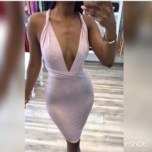 Sparkly Pink Multiway Dress