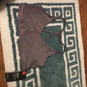 Grey Under Armour Sports Bra