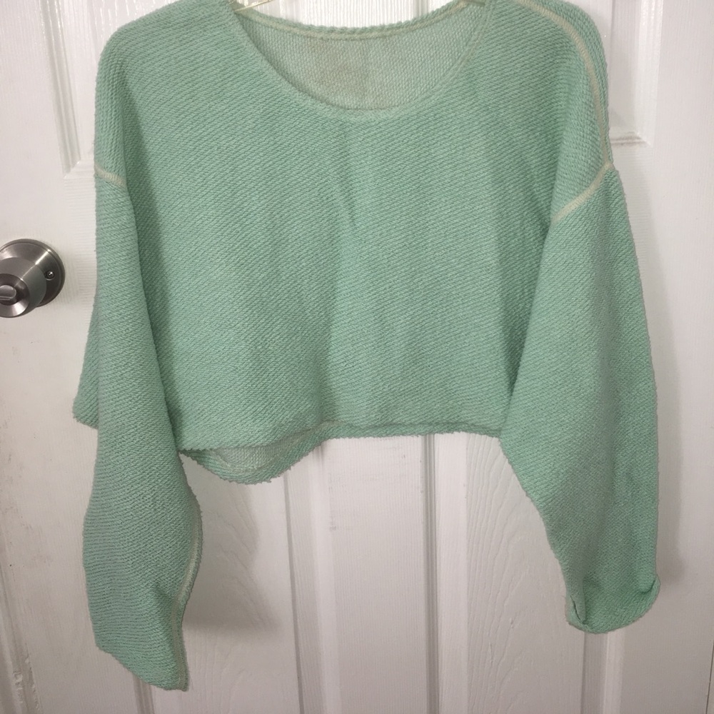 American Apparel crop sweater
