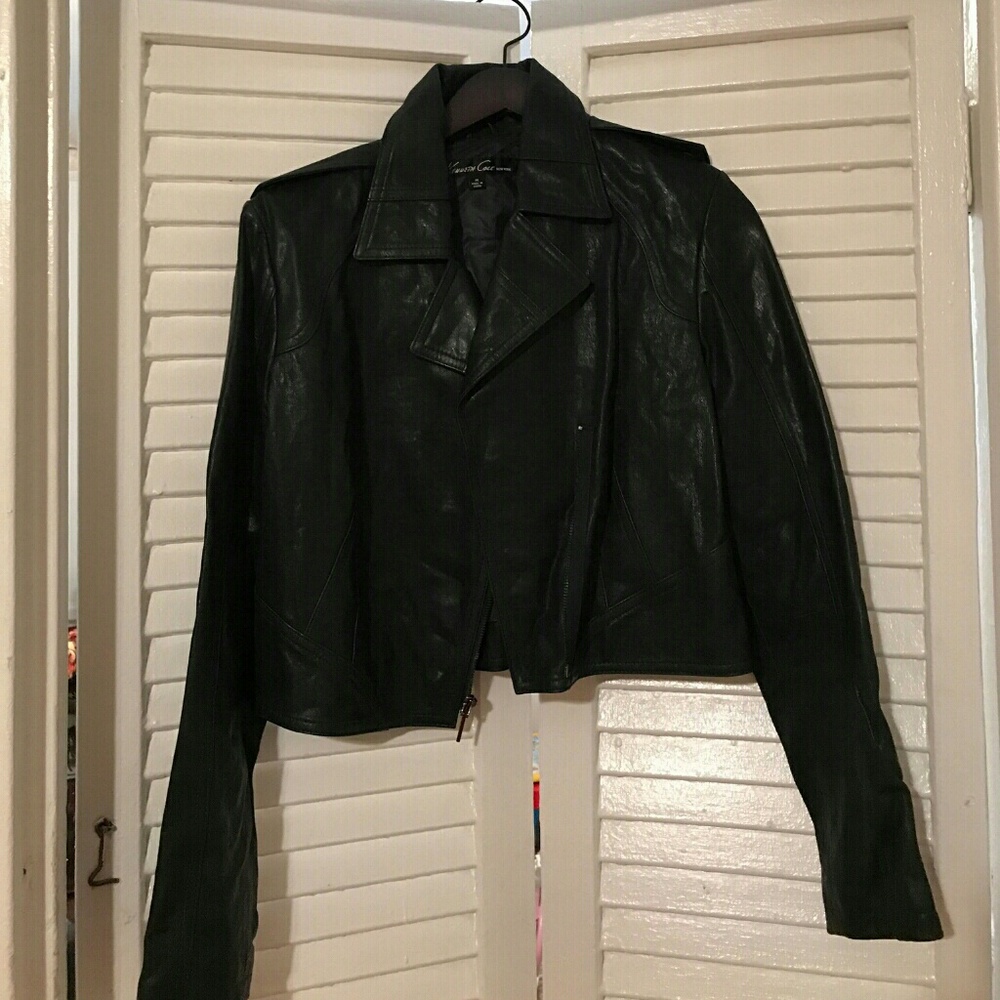Leather jacket