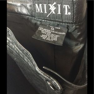 Genuine Leather Jeans