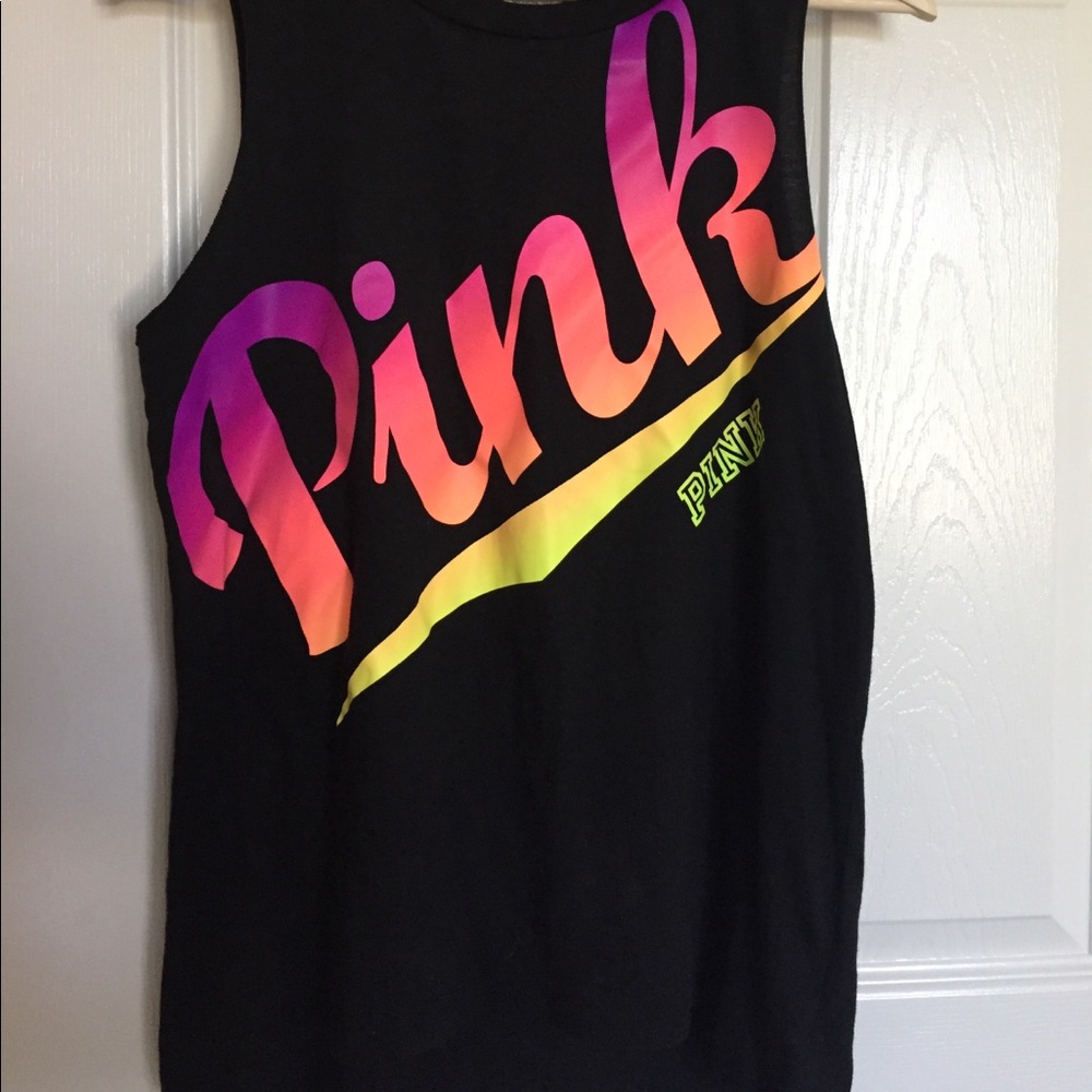 PINK muscle tank