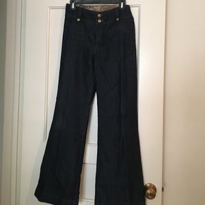 Rich & Skinny wide leg trouser jeans, size 29