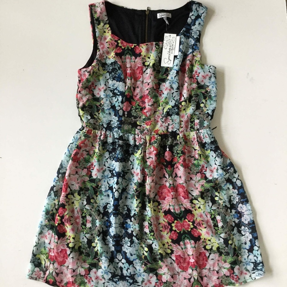 Cute floral dress multi color summer speechless