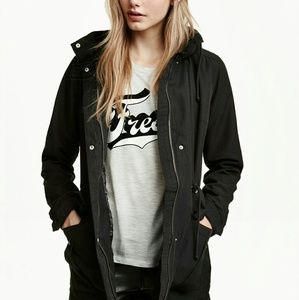 Black Anorak Jacket