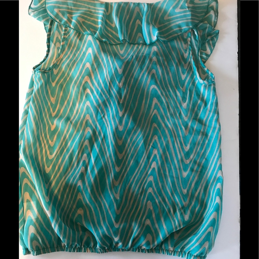 Kirra Ruffled Sheer Top - Picture 6 of 6