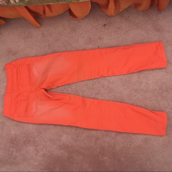 Peach fade out skinny jeans! - Picture 2 of 2