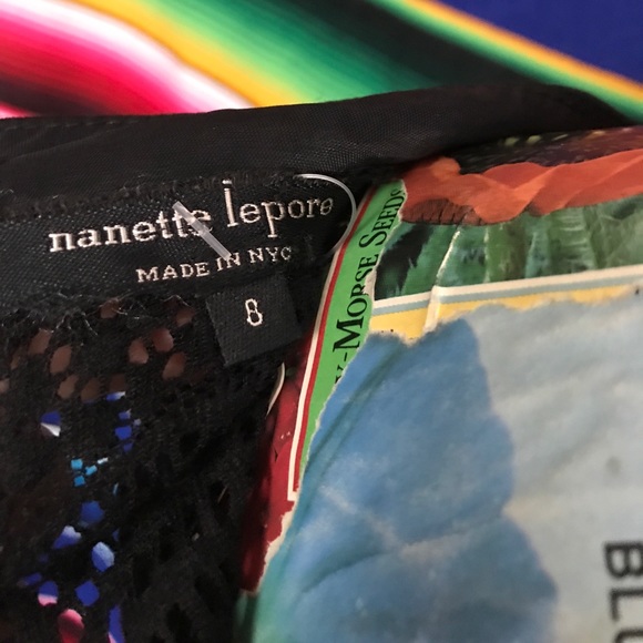 Nanette Lepore Lace Dress w Pockets! - Picture 7 of 8