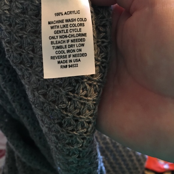 🌓 Say What New no Tag Cold Shoulder Sweater xl - Picture 3 of 3