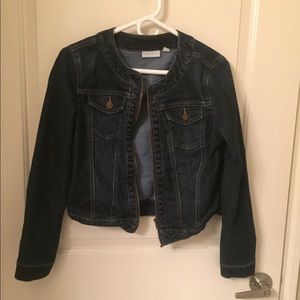Dark denim jacket