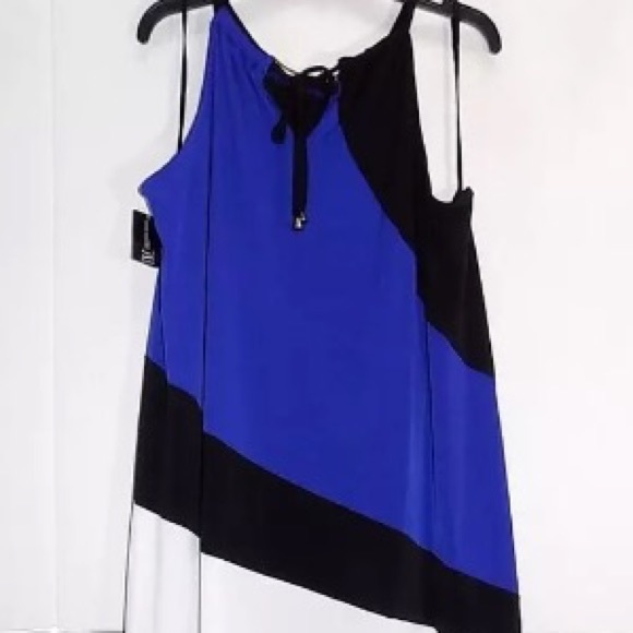 INC Women's Plus Sleeveless High - Low Dress - Picture 3 of 4