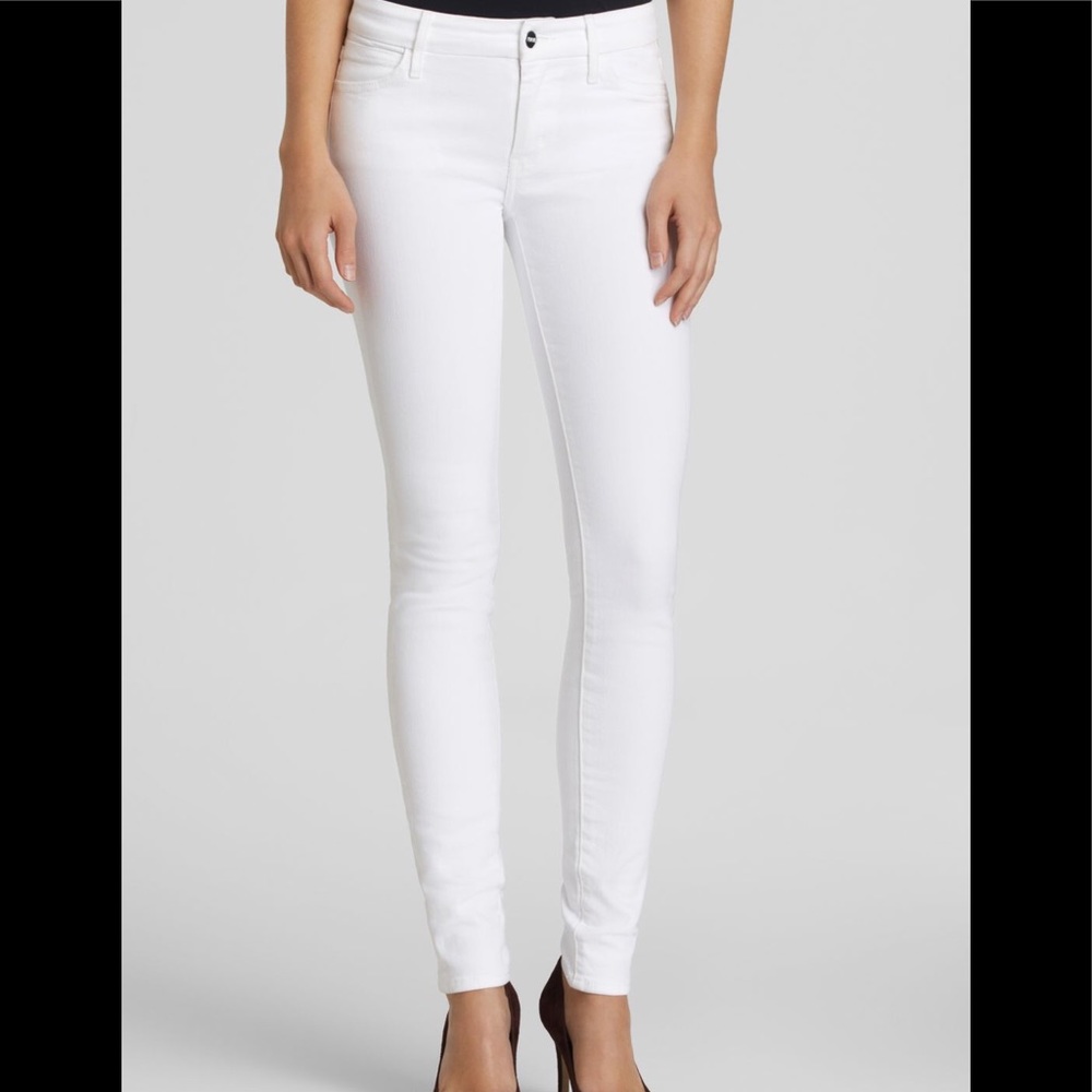 KORAL Mid rise skinny in clean white