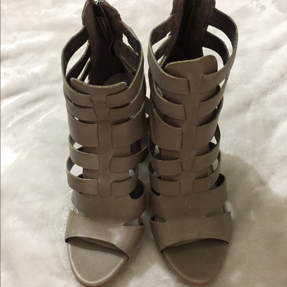 Sam Edelman open toe booties