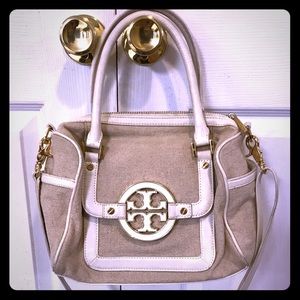 ONE DAY SALE Authentic Tory Burch canvas bag