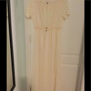 Long lace tunic