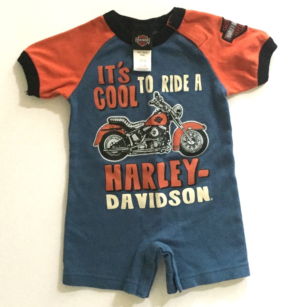 Harley Davidson onesie