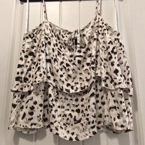 Mink Pink layered blouse