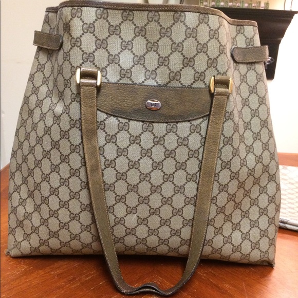 Authentic Vintage Gucci Tote - Picture 2 of 8