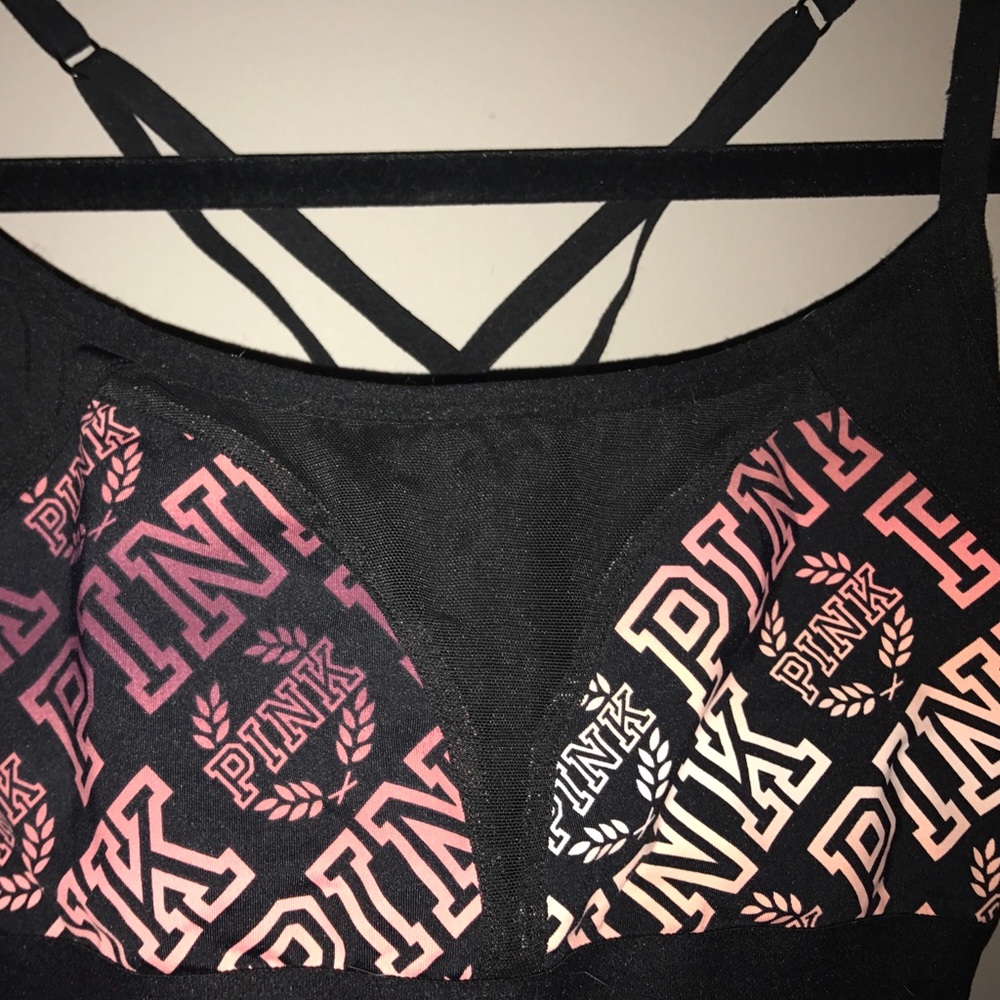 PINK athletic set (matching bra and pant) - Picture 3 of 8
