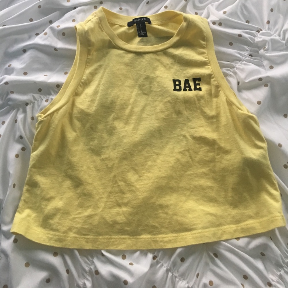 Cropped tank