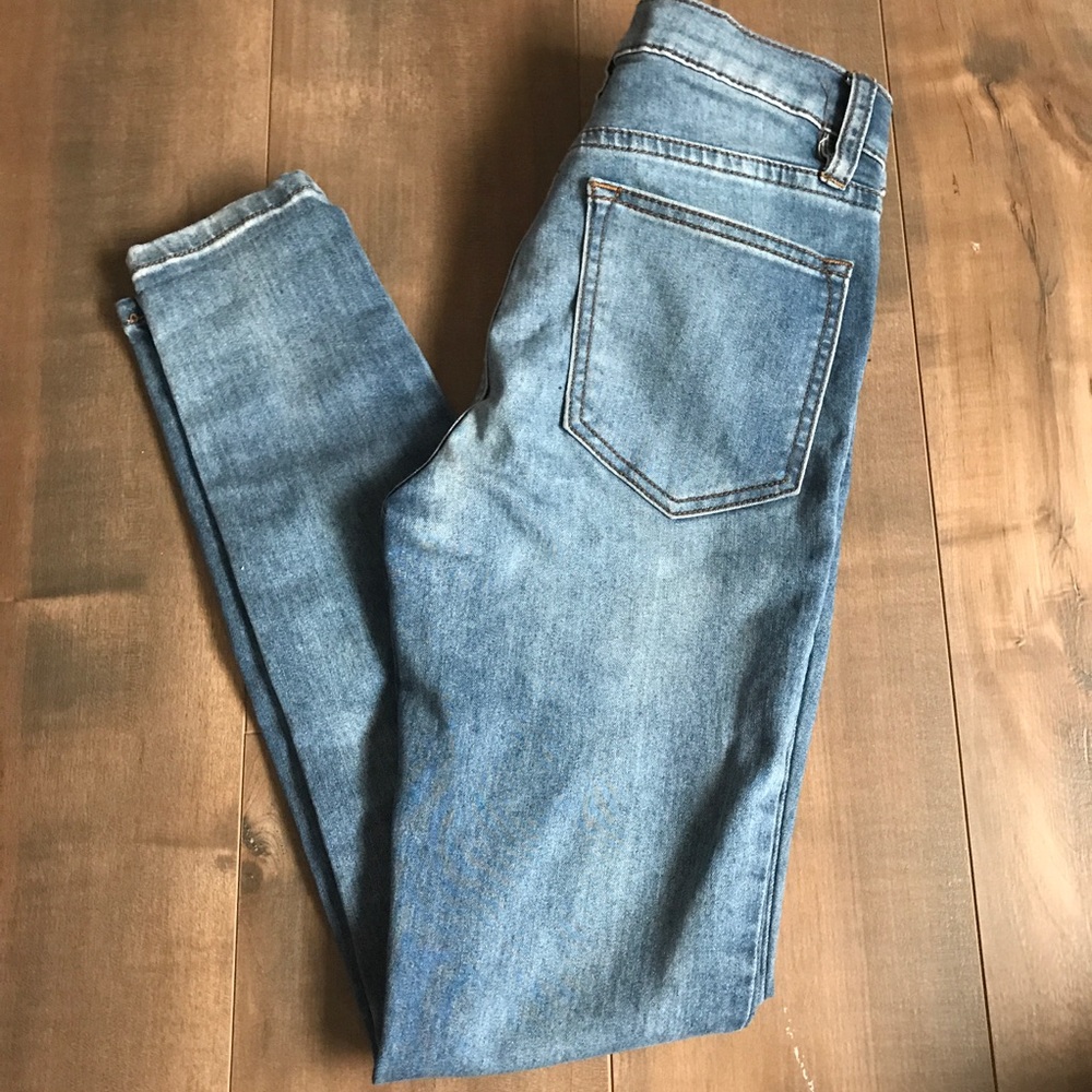 Free people high waisted jeans