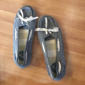 Roxy Ahoy Jute Tie Slip on Boat Shoe