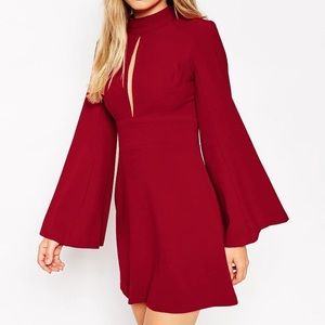 NWT ASOS mini dress with open back