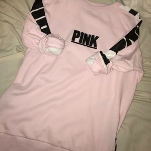 *BRAND NEW* VSPINK Varsity Side Zip Sweater