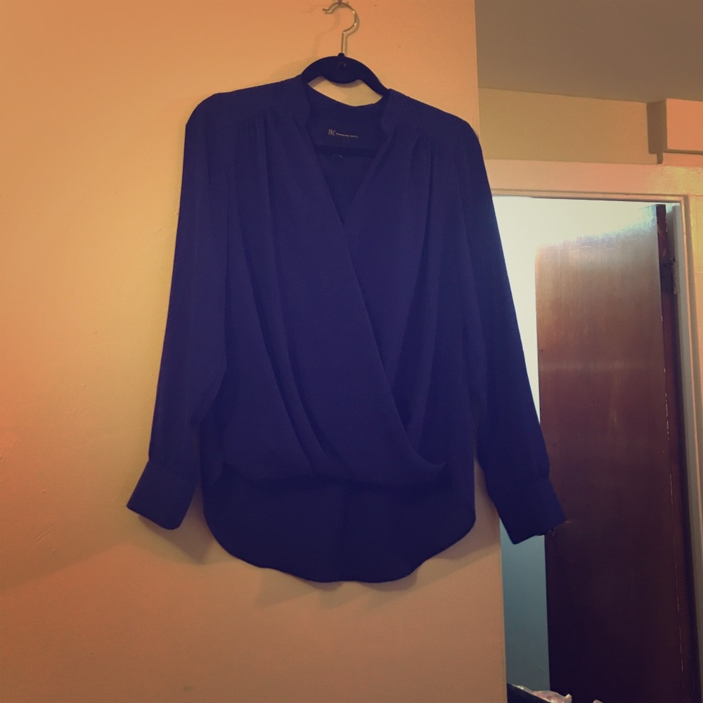 INC Purple Blouse