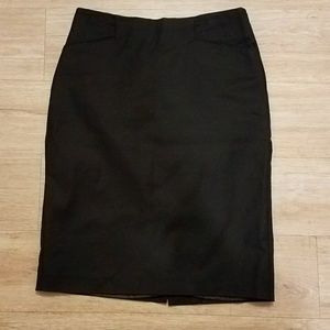 Black Van Heusen Pencil Skirt