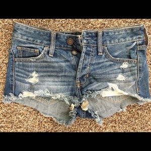 Hollister low waist shorts