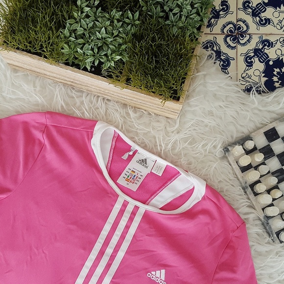 adidas Tops - ADIDAS pink exercise shirt
