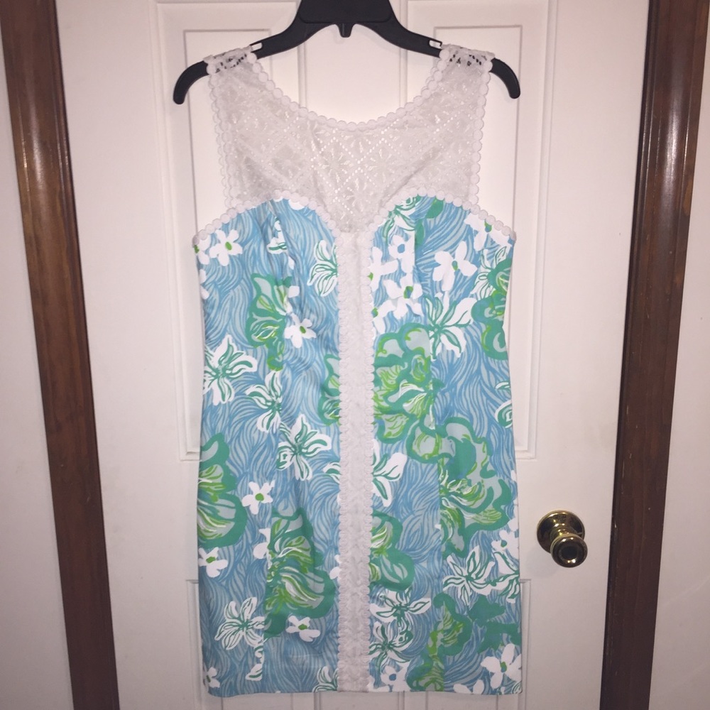 NWT Lilly Pulitzer shift dress in "Wave Rider"