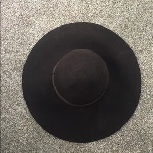 Brown floppy hat