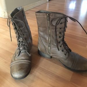 Steve Madden combat boots