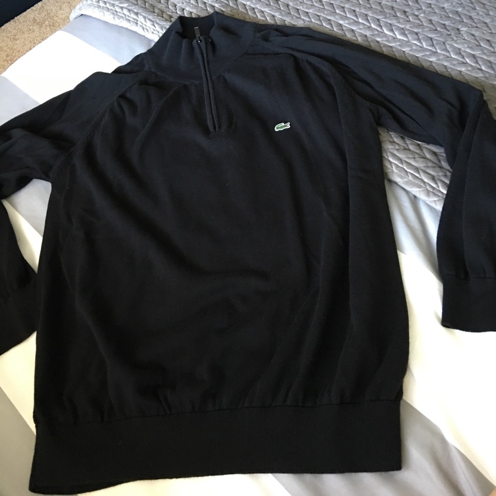 Lacoste black sweater