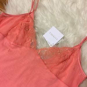 La Perla Intimates & Sleepwear - • La Perla coral babydoll nightgown size M • La Perla Intimates & Sleepwear - • La Perla coral babydoll nightgown size M •