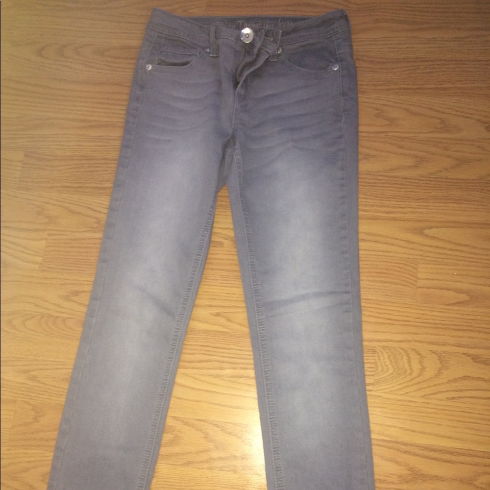 Justice straight leg jeans